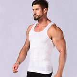 Men's Nylon-Spandex Body Shaper Vest