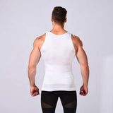 Men's Nylon-Spandex Body Shaper Vest