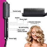 Professional hair straightener Brush