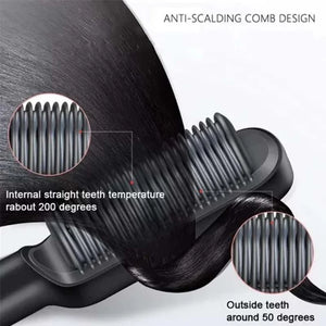 Professional hair straightener Brush