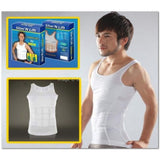 Men's Nylon-Spandex Body Shaper Vest